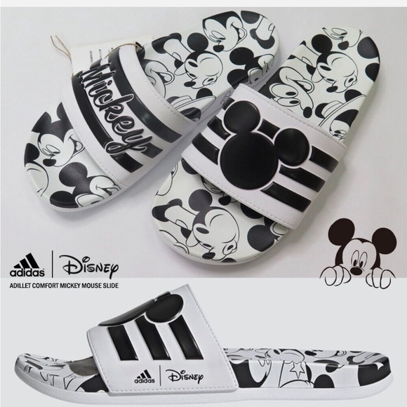 adidas Other - NWT- Adidas x Disney Adilette Comfort Comfort Slide GW1057